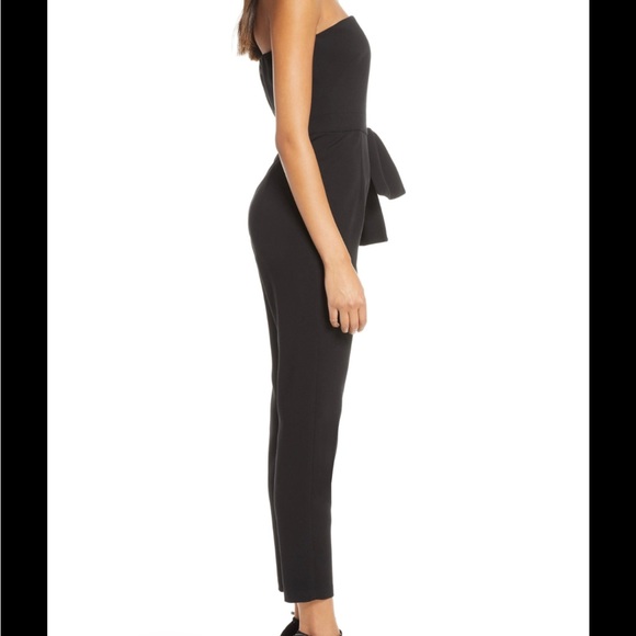 BLACK HALO Harbor Strapless Jumpsuit NWT Size 8! - Picture 2 of 16